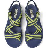 Gezondheidsslippers - Stof - Rubber - Enkelriem