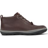 Sneakers - Peu Pista - Effen - Leer - Platte Hak