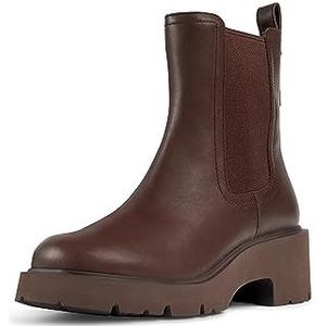 Camper Dames Milah K400575 Chelsea Boot, bordeauxrood 010, 36 EU