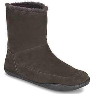 Camper - Peu Cami - Laarzen - Grijs - Nubuck - Dameslaarzen