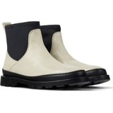 Camper - Brutus - Enkellaarsjes - Wit - Leer en Gerecycled PET - EVA-zolen