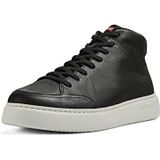 Camper - Runner K21 - Enkellaarsjes - Zwart - Kalfsleer - OrthoLite® Recycled™ Voetbed