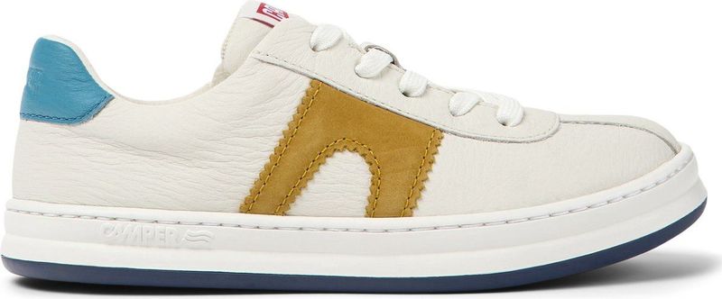 Camper - Runner Four - Sneakers - Wit - Leren en Nubuck - OrthoLite® Voetbed