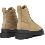 Camper - Brutus - Enkellaarsjes - Beige - Stof en Leer - Gerecycled PrimaLoft®