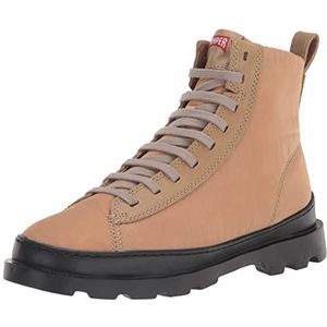 Camper - Brutus - Enkellaarsjes - Beige - Stof en Leer - Gerecycled PrimaLoft®