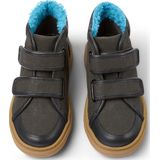 Camper - Kido - Enkellaarsjes - Grijs - Gerecycled Katoen/Kalfsleer