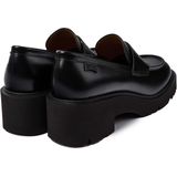 Instappers - Milah - Gevoerd - Effen - Leer - Blokhak