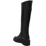 Camper - Milah - Kuitlaarzen - Zwart - Blokhak - Ritssluiting