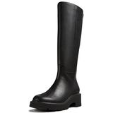 Camper - Milah - Kuitlaarzen - Zwart - Blokhak - Ritssluiting