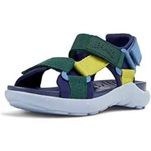 Camper Jongens Wous K800360 sandalen, meerkleurig groen, 26 EU