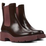 Chelsea - Milah - Boots - Color-Blocking - Glad Leer - Met Plateau