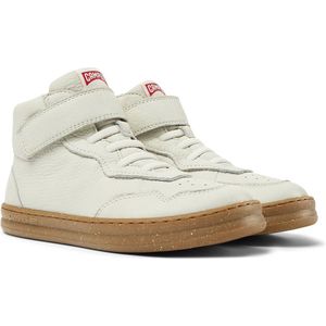 Camper - Runner - Sneakers - Beige - Ongeverfd Kalfsleer - Klittenbandsluiting