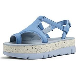 Camper - Oruga Up-k201543 - Damessandalen - Blauw - Bovenmateriaal: Stof - Sluiting: Ethyleenvinylacetaat