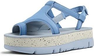 Camper - Oruga Up-k201543 - Damessandalen - Blauw - Bovenmateriaal: Stof - Sluiting: Ethyleenvinylacetaat