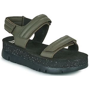 CAMPER Oruga Up Sandalen voor dames, medium groen, 37 EU
