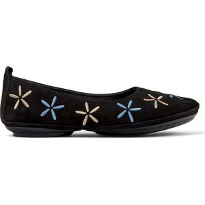 CAMPER Dames TWS Ballet Flat, Zwart, 35 EU, zwart, 35 EU