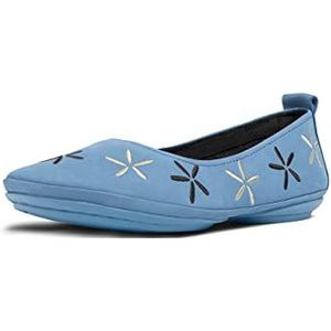 CAMPER Dames TWS Ballet Flat, Medium Blue, 40 EU, blauw, 40 EU