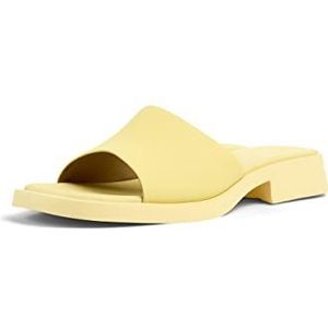 Camper Dana Flat Sandal, Lt/Pastel Yellow, 40 EU, Lt Pastel Geel, 40 EU