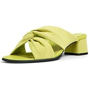 Camper Katie Heeled Sandalen voor dames, medium groen, 35 EU, medium groen, 35 EU