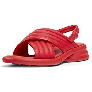 CAMPER Spiro-k201494 Damessandalen met hak, rood, 37 EU