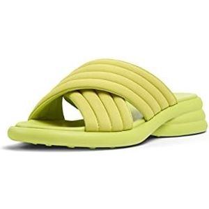 Camper Spiro K201539 X-Strap sandaal voor dames, Medium Groen, 38 EU