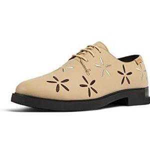 Camper - Iman Tws Twins - Damessneakers - Beige - Gecertificeerd Leder - XL Extralight