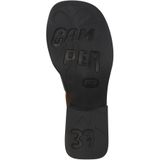 Merk - Model - Sandalen - Effen - Leer - Blokhak