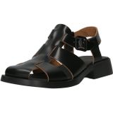 Merk - Model - Sandalen - Effen - Leer - Blokhak