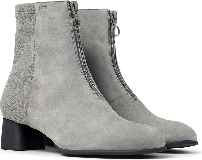 Camper - Katie K400312 - Enkellaarzen - Grijs 013 - Extra Comfortabele Hoogte