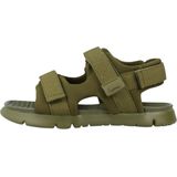 Camper - Oruga Sandalen - Groen - Textiel - Waterbestendig - Klittenbandsluitingen