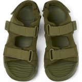 Camper - Oruga Sandalen - Groen - Textiel - Waterbestendig - Klittenbandsluitingen