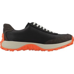 Sneakers - Drift Trail - Effen - Leer - Glad Leer, Suède