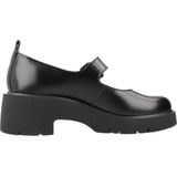 Camper - Milah - Ballerina - Zwart - Blokhak - Leer