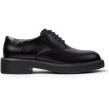 Nette Schoenen - Effen - Leer - Snoersluiting - Platte Hak