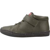 Camper - Peu Touring - Basket Bootie - Donkergroen - 100% Rundleer