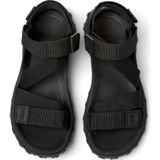 Camper - Platte Sandalen - Zwart - Polyester