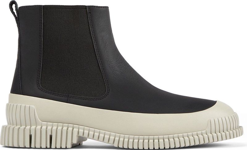Camper - Pix - Chelsea Boots - Zwart - Kalfsleer - OrthoLite® Binnenzolen