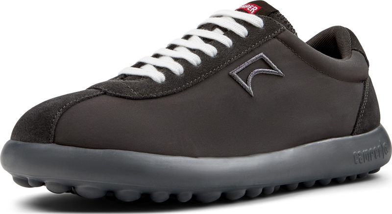 Camper - K101019-005 - Leren Schoenen - Grijs - Gerecycled PET en Nubuck