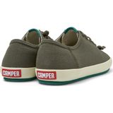 Camper - Peu Rambla Vulcanizado - Herensneakers - Middengroen - Zwart Leer