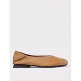 Ballerina - Effen - Leer - Slip-on - Wide Fit