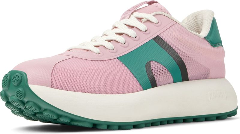 Camper - Pelotas Athens - Sneakers Laag - Petrol - Oudroze - Rood - Zwart