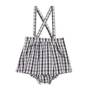 Gocco Geruite rok voor baby's, Donker Groen, 18-24 Maanden