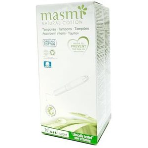 masmi - Bio Tampons - Super - Hypoallergeen - 100% Biologisch Katoen