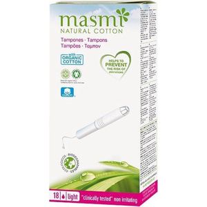 masmi - Bio Tampons - Mini - Hypoallergeen - 100% Biologisch Katoen