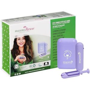 masmi - Re-Use Applicator & Tampons Set - Super + Super Plus - Duurzaam en Hypoallergeen