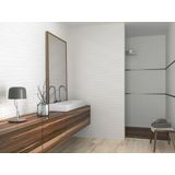 Kerabo Wandtegel Wit Mat 30x60cm gerectificeerd