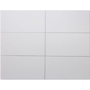 Kerabo Wandtegel Wit Mat 30x60cm gerectificeerd