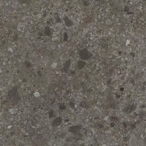 Baldocer Ceramica Nover wand- en vloertegel - 80x80cm - 9.5mm - Vierkant - gerectificeerd - Terrazzo - Zwart mat SW07311817-1