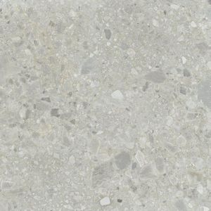 Baldocer Ceramica Nover wand- en vloertegel - 80x80cm - 9.5mm - Vierkant - gerectificeerd - Terrazzo - Grijs mat SW07311817