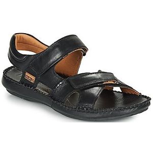 Pikolinos - Tarifa 06J-5818 - Slipper - Zwart - Runderleer